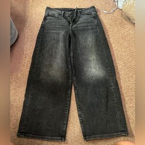 Banana Republic Wide Leg Crop Jeans Size 26